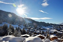 Les Carroz - chalets met uitzicht